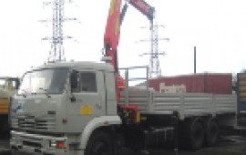 Сдам в аренду манипулятор КАМАЗ стрела 6тонн