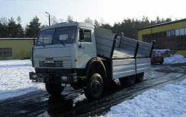 Бортовой KAMAZ 10 т. (самосвал)
