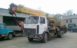 Услуги автокрана