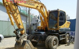 Экскаватор колесный Huyndai 210