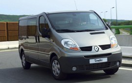 Пассажирские перевозки микроавтобусом Renault Trafic.