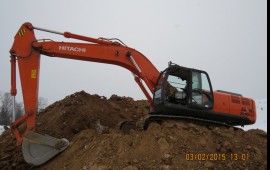 Аренда экскаватора Hitachi zx 330