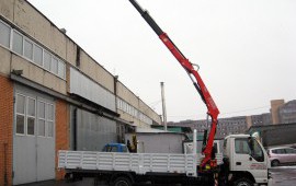 Услуги крана манипулятора