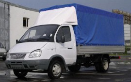 Грузоперевозки газель тент