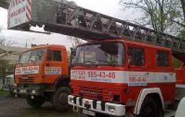Аренда автовышки 35м(ТЕЛЕСКОП)