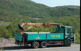 Аренда манипулятора SCANIA 113