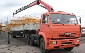 Услуги манипулятора 20тонн ( 12м борт)