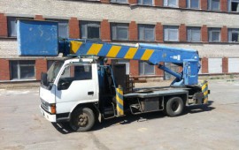 Аренда японских автовышек 14, 18, 22 м