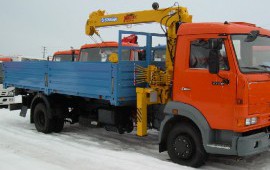 Кран-Манипулятор на базе КАМАЗ
