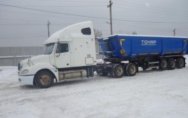 Аренда полуприцепов 40 тонн с тягачем