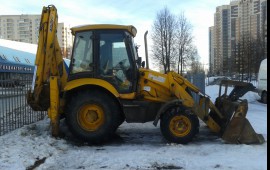 Аренда экскаватора-погрузчика JCB