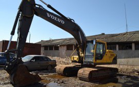 Аренда экскаватора VOLVO EC 140 BLC.