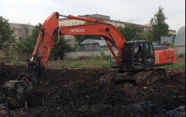 Аренда гусеничного экскаватора