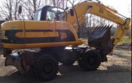 Услуги спецтехники колесный экскаватор jcb160