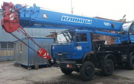 Аренда автокранов 25тн, 32тн, 40тн