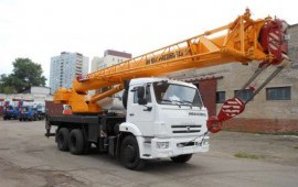 Аренда Автокрана 16, 25, 36, 50 т