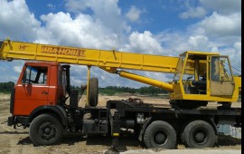 Аренда автокрана г/п 25т