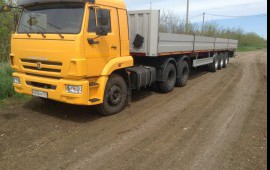 Аренда (услуги) КАМАЗ 65116-N3 с полуприцепом 946831-0503