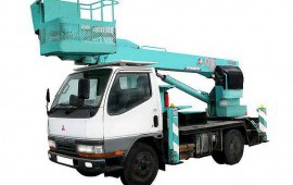 Услуги автовышки Mitsubishi Canter