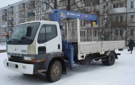 Аренда крана-манипулятора Mitsubishi Fuso
