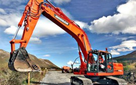 Холодная аренда экскаватора Doosan 225 ( 370/мес )