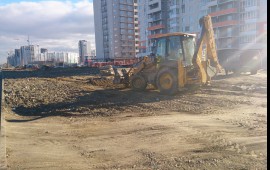 Услуги экскаватора погрузчика
