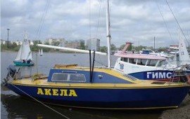 Аренда парусной яхты "Акела" в Хабаровске