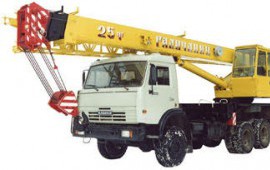 Аренда автокрана 32 т.