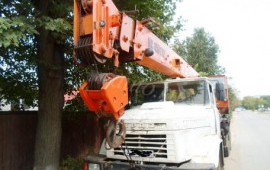Услуги автокрана Краз 20 тонн, 22 метра стрела