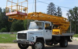 Аренда автовышек от 18 до 45 м.
