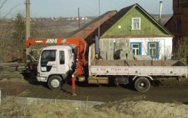 Кран-манипулятор услуги