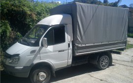 Грузоперевозки Газель тент