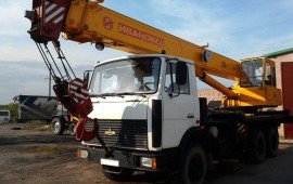 Продам автокран Ивановец 25 тонн