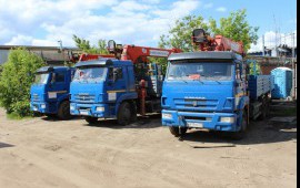 Кран манипулятор КАМАЗ Стрела 7т. 21м.