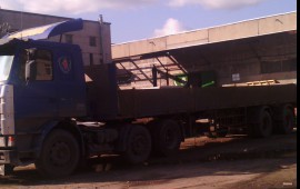 Грузоперевозки бортовой длинномер, шаланда