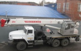 Челябинец КС-45721-17 (25т) УРАЛ-4320 (6x6)