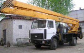 Услуги автовышек