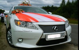 Свадебный кортеж Lexus ES 250