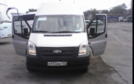 ПАССАЖИРСКИЕ ПЕРЕВОЗКИ МИКРОАВТОБУСОМ FORD