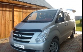 Аренда минивена Hyundai Grand Starex c водителем.