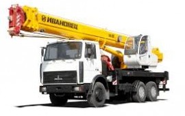 Услуги автокрана 14-25 в Петушках