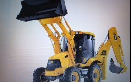 Аренда JCB Экскаватор-погрузчик с гидромолотом