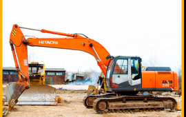 Аренда экскаватора hitachi ZX 240