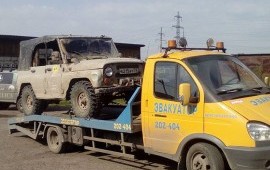 АС-70 Эвакуатор, Служба эвакуации в Томске