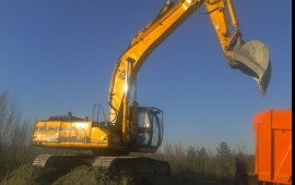 Аренда эксковатора JCB JS330