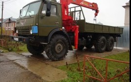 Услуги манипулятора на базе КАМАЗ 4310