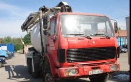 Автобетононасос+ Миксер услуги, аренда