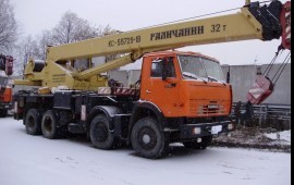 Автокран галичанин 32т,36т