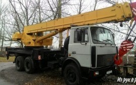 Услуги автокрана аренда Воронежская область