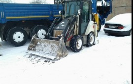 Мини экскаватор погрузчик HIDROMEK